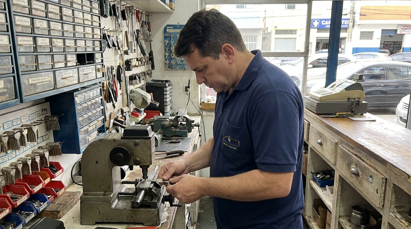 Confecção de Chave Automotiva profissional no Anil, São Luís‑MA