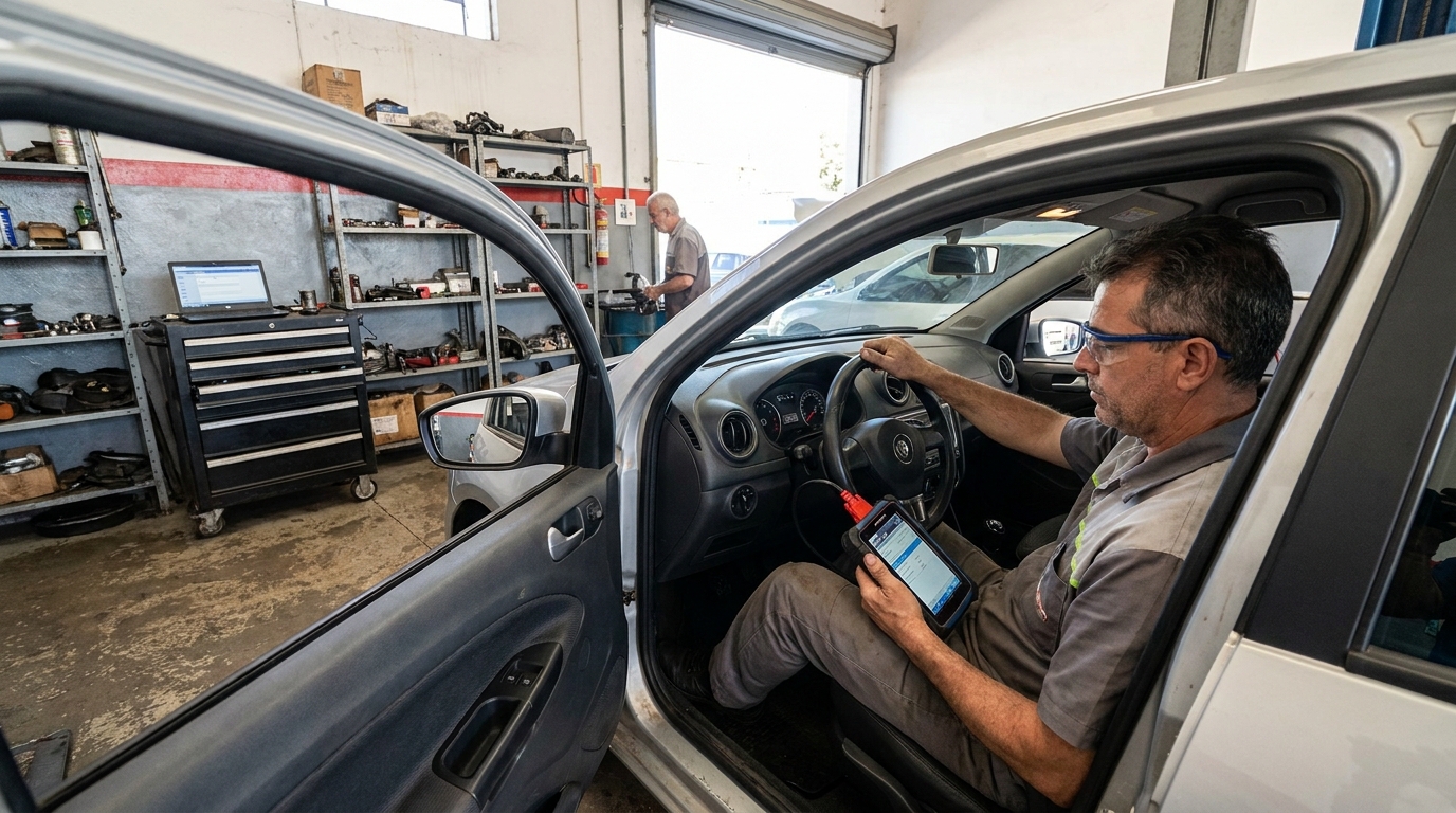 Reset de Airbag profissional no Barreto, São Luís‑MA